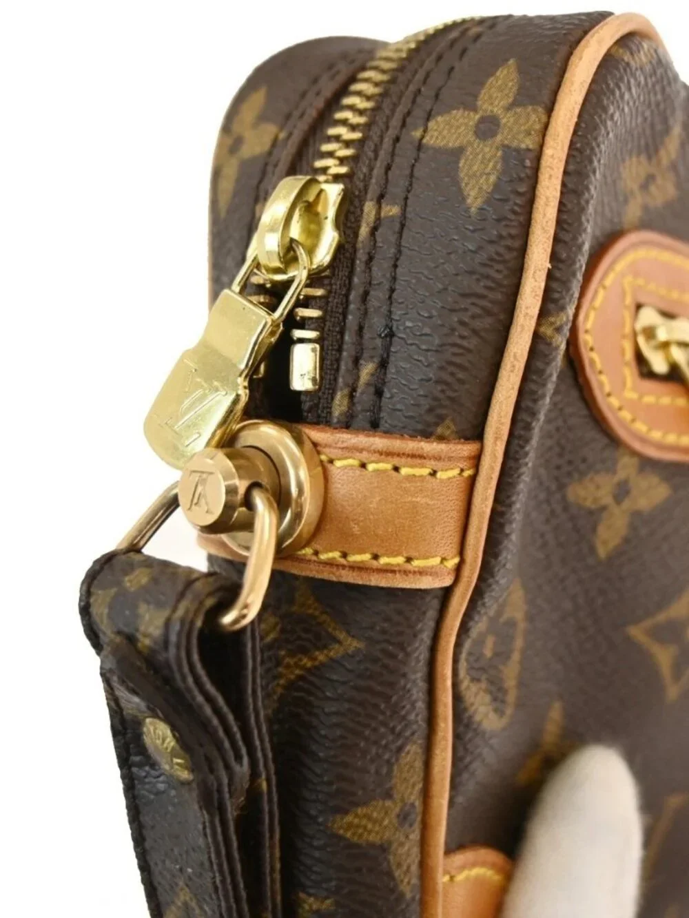 1 LOUIS VUITTON MARLY DRAGONNE GM CLUCTH BAG PURSE - Picture 7 of 11